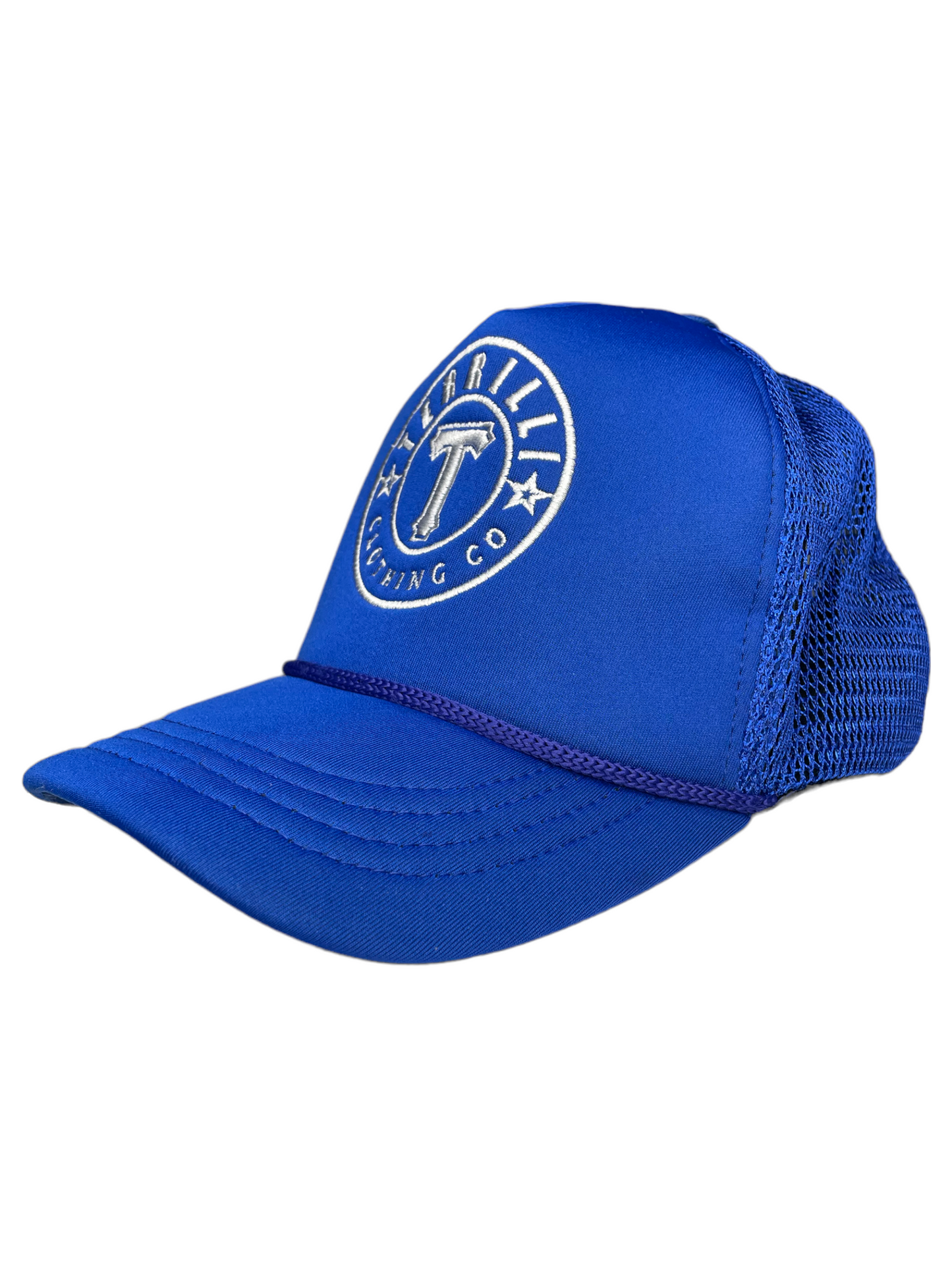 Terrilli Clothing Co. Foam Trucker Hat (Royal)