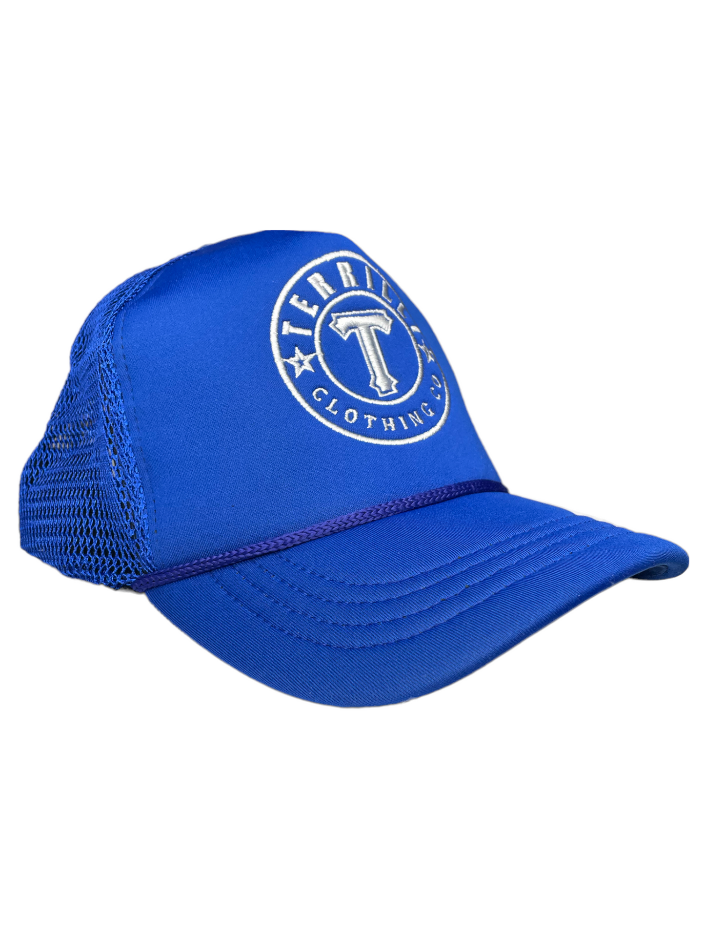 Terrilli Clothing Co. Foam Trucker Hat (Royal)