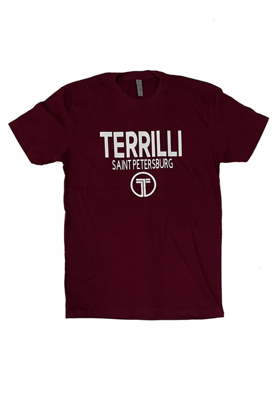 Circle T  T-Shirt (Burgundy) XL