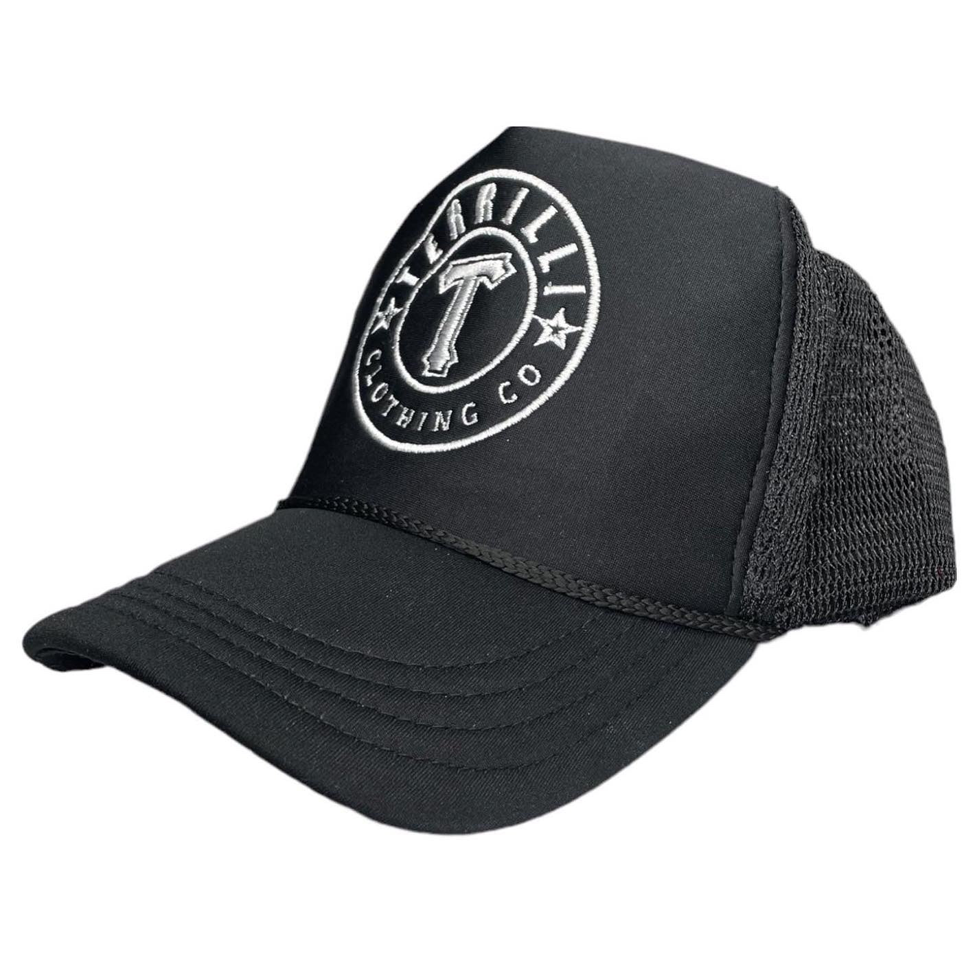 Terrilli Clothing Co. Foam Trucker Hat (Black)
