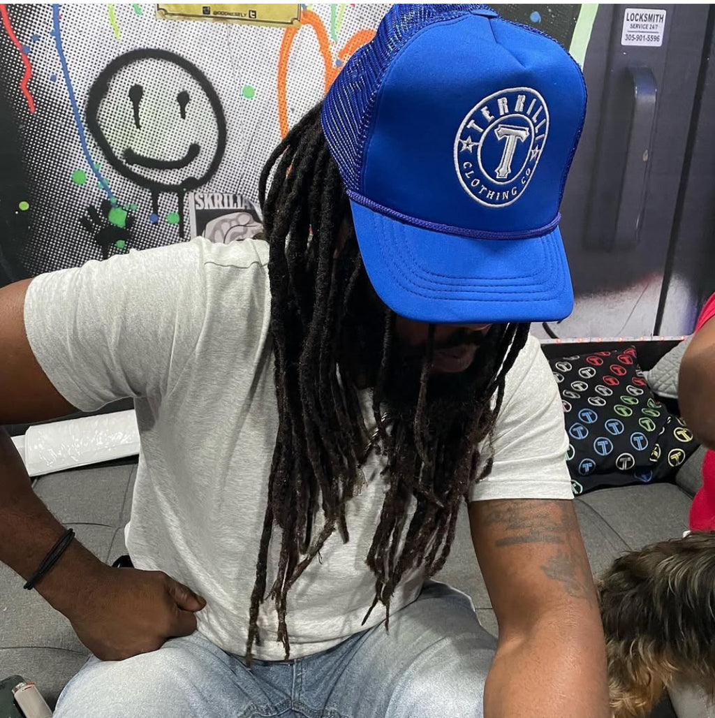 Terrilli Clothing Trucker Hat (Royal)