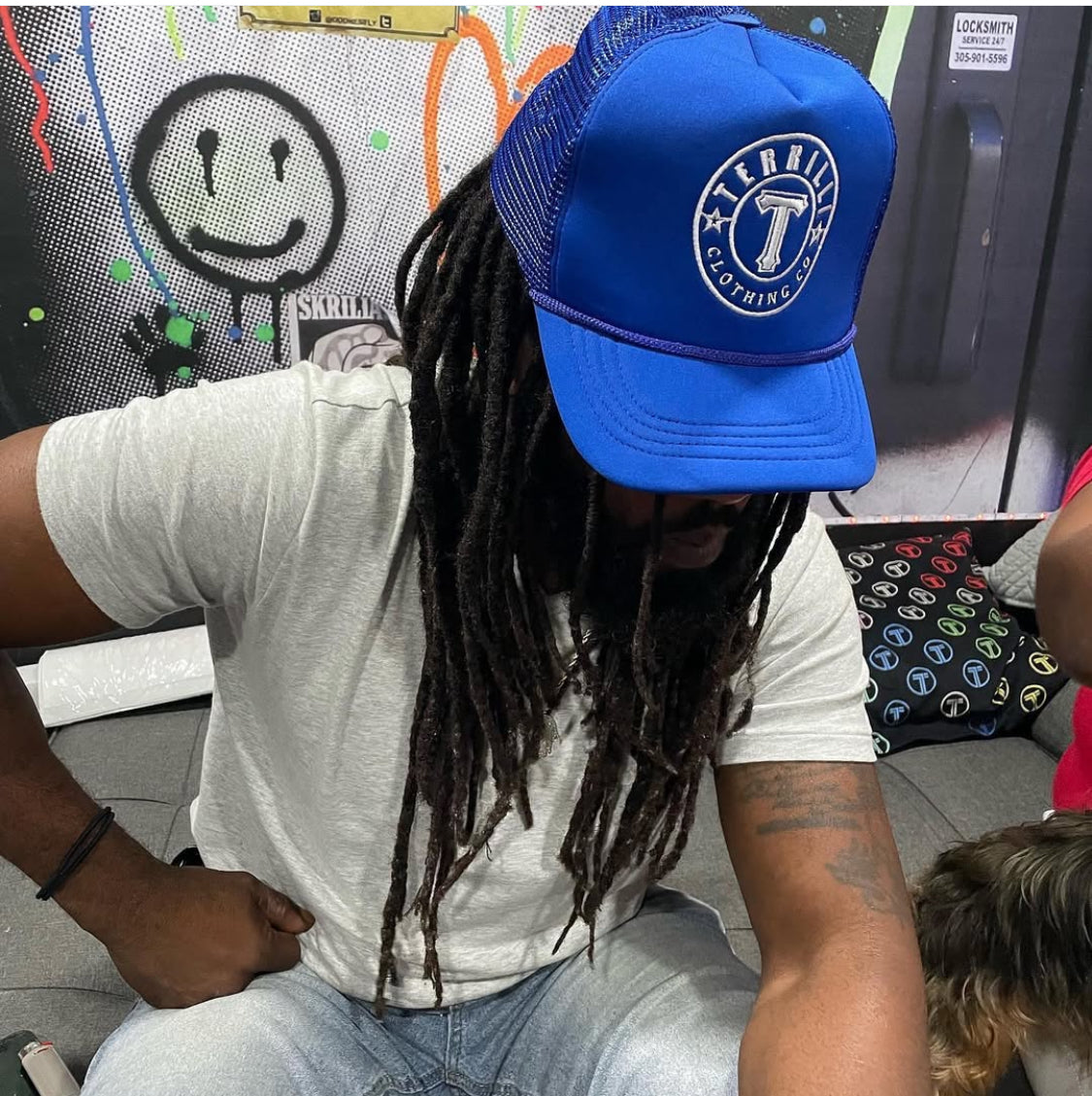 Terrilli Clothing Trucker Hat (Royal)