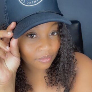 terrill clothing co black trucker hat